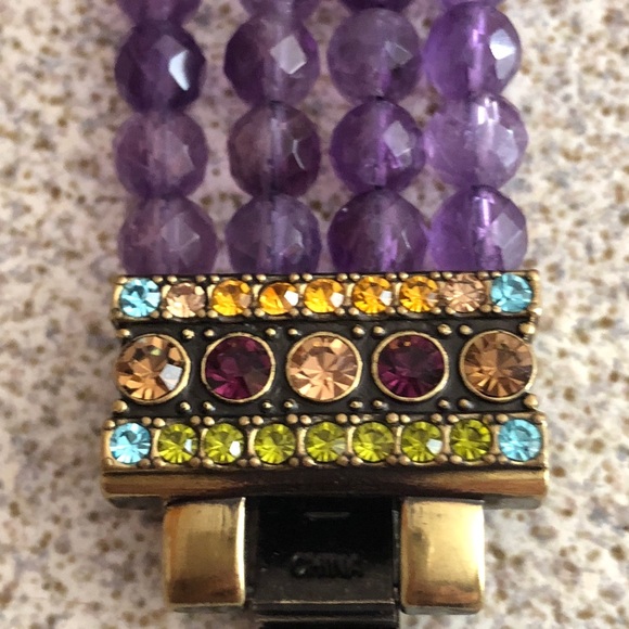 Vintage Heidi Daus watch - Swarovski Crystals, works ready to wear, EUC - Picture 6 of 10